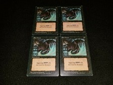 MTG 4x Revised black common MP Italian FBB Dark Ritual ships w/ tracking