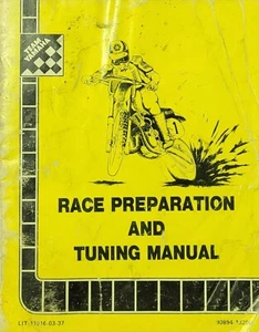 Used Yamaha Race Preparation and Tuning Manual LIT-11616-03-37, 90894-13200, 82 - Foto 1 di 3