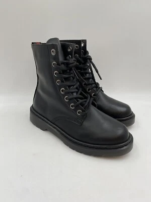 Botas de combate góticas negras Demonia Defiant-100 para mujer talla 6 77141708 nuevas sin caja Foto 1 de 4