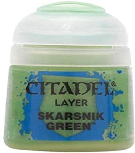 GAMES WORKSHOP Citadel Colori Warhammer 40.000 Age Of Sigmar Layer 22-26 Skarsnik Green