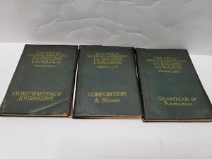 The Art of Writing and Speaking the English Language Lot Of 3  by Sherwin Cody - Picture 1 of 7