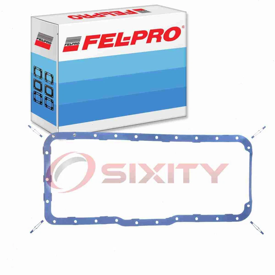Conjunto de junta de panela de óleo do motor Fel-Pro para 1988-1996 Ford F-150 4.9L L6 gaxetas xq - Imagem 1 de 4