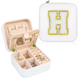 Travel Jewelry Case Organizer, Gifts for Women, Small Jewelry Box Jewelry Org... - Picture 1 of 6