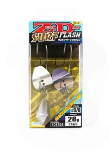 Decoy ZF-3 Zero Dan Surf Flash Worm Hook Size 3/0 , 28 grams (1828) - Picture 1 of 6