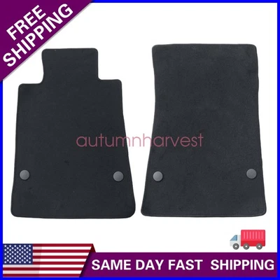 2x Alfombrillas alfombrillas de terciopelo delanteras nuevas para Mercedes-Benz SLC Clase SLK 2012-2020 Foto 1 de 4