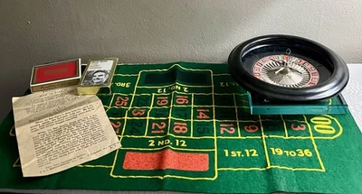 Royal Roulette W Ball Rules Felt Betting Table By A&L Mfg CO., INC. Brooklyn - Image 1 of 4