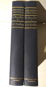 Vintage ABRAHAM LINCOLN THE PRAIRIE YEARS Carl Sandburg Volumes I & II 1926 Rare - Bild 1 von 10