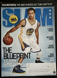 Slame Magazine Stephen Curry The Blueprint  December 2015 - Picture 1 of 2