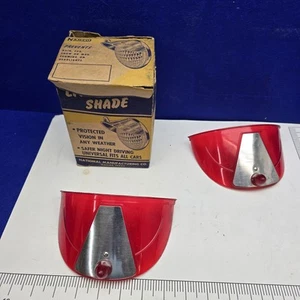 NOS LITE visor-shade original box clean rat rod 39 chevy ford dodge fat fender - Picture 1 of 9