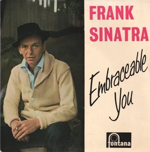 Frank Sinatra Embraceable You 7" vinyl UK Fontana ep 4 prong label design in pic - Picture 1 of 3