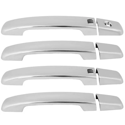 Chrome plastic Door Handle Cover For 2004-2008 Nissan Maxima 2007-2012 Altima - Imagem 1 de 4