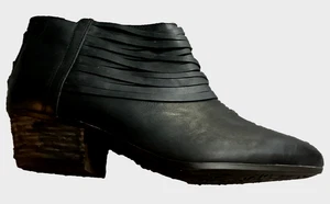 Clarks Artisan Größe 7 D schwarz Leder Stiefeletten Material Kunst Herbst Winter - Bild 1 von 10