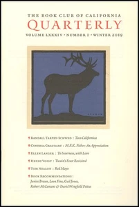 The Book Club of California (LXXXIV Number 1, Winter 2019) - Picture 1 of 2