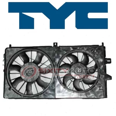 TYC Dual Radiator & Condenser Fan Assembly for 2006-2011 Chevrolet Impala tp Foto 1 de 4