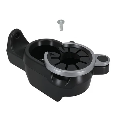 ABS Centre Cup Holder for Smart Fortwo 2007-2014 A4518100370 Front Black - Image 1 of 4