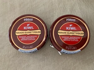 Kiwi Parade Gloss Polish BROWN  1.125 oz  Set of 2 NEW - Picture 1 of 4