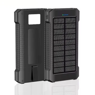 Banco de energía solar cargador portátil de 33800 mAh para teléfono celular Foto 1 de 3