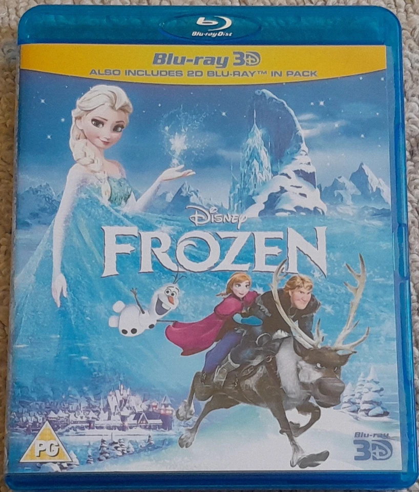 FROZEN BLU-RAY 3D + 2D DISNEY - Image 1 of 2