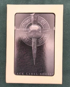 Black Label Society Order Of The Black Playing Cards - Picture 1 of 8