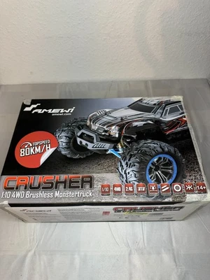 Amewi Crusher RC Monstertruck 4WD 1:10 Brushless 3S bis 80 km/h - Bild 1 von 4
