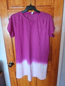 Ideology Kleid Active Damen Rosa Lila Stretch Größe 2X Neu ohne Etikett  - Bild 1 von 7