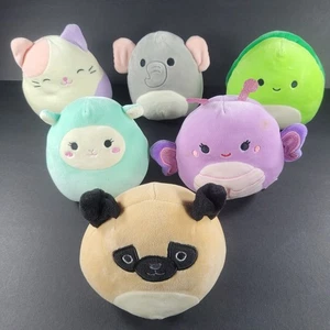 Squishmallows Plüsch Set Mini 5 Zoll Mops, Lamm, Katze usw. Kellytoy Weihnachtsstrumpf - Bild 1 von 8