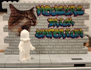 Lego Star Wars Prototype White Monochrome Phase 2 Clone Trooper Authentic Lego - Picture 1 of 2