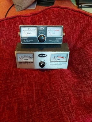 2x 3,5-150MHz SWR Messgerät HF & 2m Amateur Amateurfunk Strom VINTAGE AUS RÄUMUNG  - Bild 1 von 4