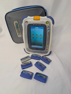 Blue Vtech InnoTab 2 Kids Learning Touch Tablet Includes 7 Games And Case - Image 1 of 4