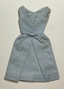 ✨ Vintage 1962 Barbie Pak Belle Dress – Blue Cotton w/ Waist Bow #1962-63 ✨ - Picture 1 of 4