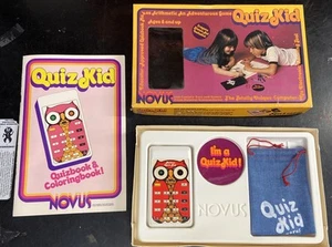 Vintage 1977 Quiz Kid elektronisches Spiel KOMPLETTES Buch SELTENE Teile oder Reparatur nur. - Bild 1 von 11