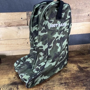 Boot Barn Cowboystiefeltasche grün Camouflage Print - Bild 1 von 11