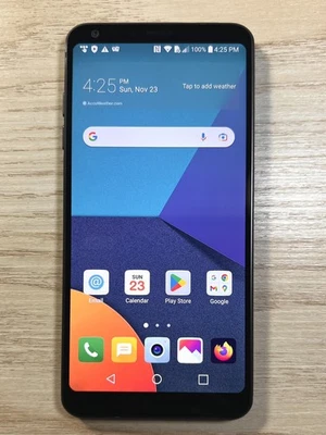 VERY NICE LG G6 THINQ - 32GB - H871 GSM ATT UNLOCKED ANDROID SMARTPHONE - Image 1 of 3