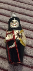  Inge-Glas Schornsteinfeger Ornament Stern Krone Top mundgeblasen & bemalt deutsch - Bild 1 von 4