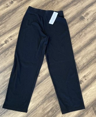 Calça elástica Josephine Chaus feminina preta tamanho pequeno nova com etiquetas - Imagem 1 de 4