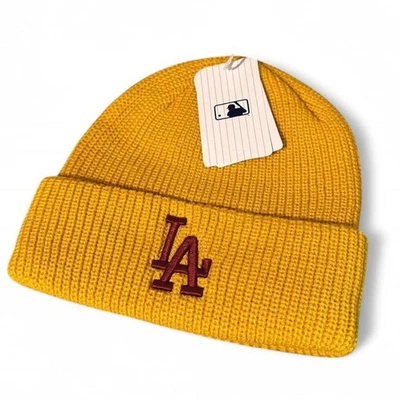 LA Los Angeles knit beanie skull cap - Image 1 of 3