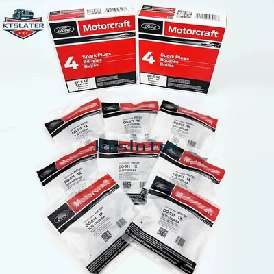 8PCS Ignition Coils & Spark Plugs DG511 SP546 For Ford  F150 F250 Expedition new - Image 1 of 4