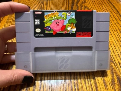 Kirby's Dream Land 3 (Super Nintendo, SNES, 1997) TESTED PLEASE READ - Image 1 of 4
