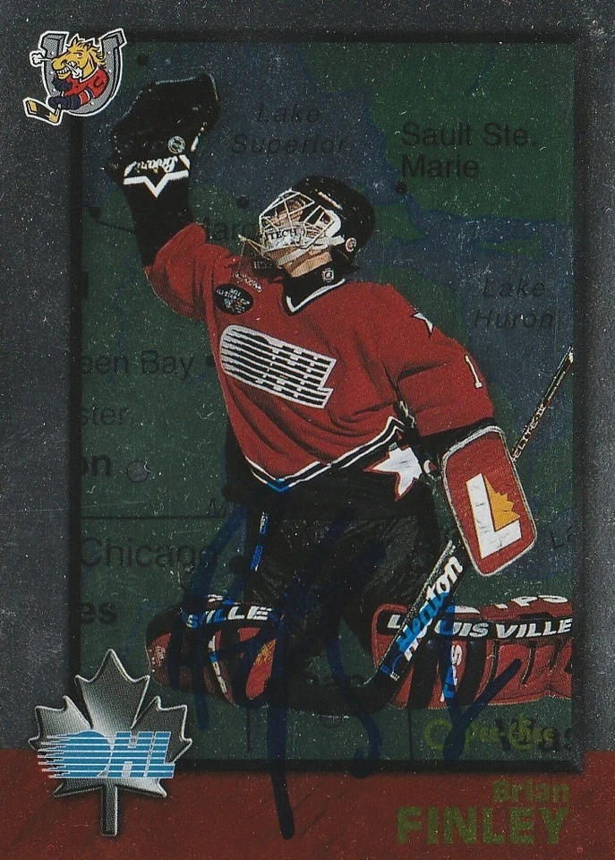 Brian Finley - Signed 1998-99 Topps O-Pee-Chee Chrome Card #21 - Image 1 of 1