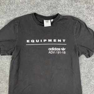 Adidas T-Shirt Herren Größe M schwarz Equipment Graphic ADV 91-18 Streetwear Tee - Bild 1 von 8