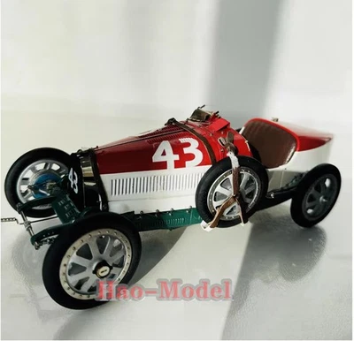 CMC 1:18 Tipo35 T35 Bugatti Coche Aleación de Metal Diecast Modelo Exhibición Adulto Regalo Rojo Foto 1 de 4