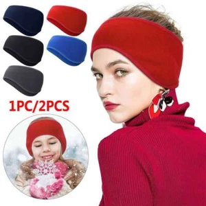 Ohrenwärmer Abdeckung Stirnband Wintersport Headwrap Fleece Ohrenschützer für Herren Damen - Bild 1 von 17