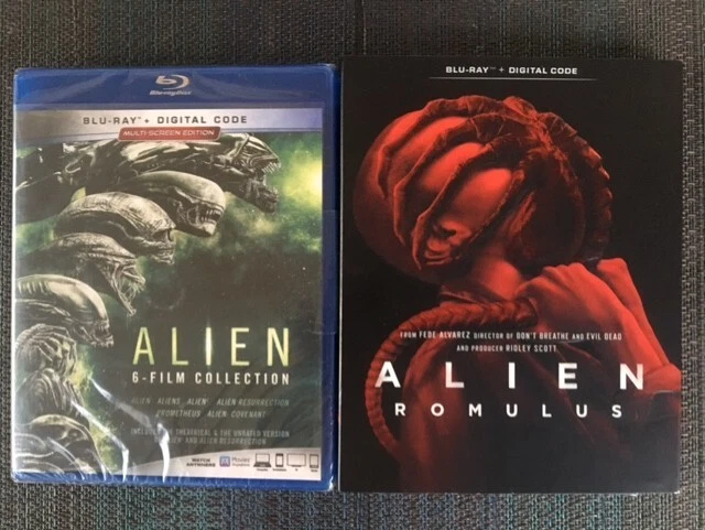 Alien 6 Film Collection Blu-ray Digital Copy Factory See PICS