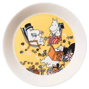 Moomin Plate 19 cm Family Time - Picture 1 of 1