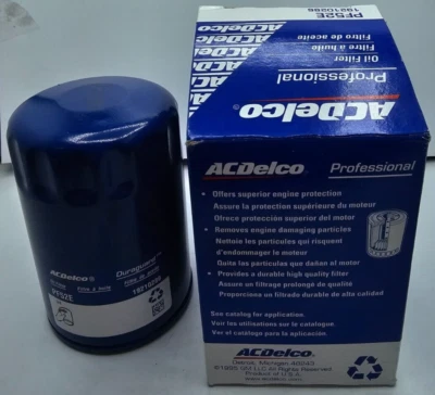 Filtro de aceite de motor ACDelco PF52E para Chevrolet Blazer GMC Jimmy 2005 Foto 1 de 4