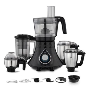 Molinillo mezclador Preethi Zodiac Cosmo MG236 750 vatios con 5 frascos negro NUEVO - Imagen 1 de 6