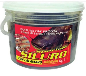 pastura pesca siluro luccio secchio pasture esca esche siluro sangue vermi pesca - Foto 1 di 1
