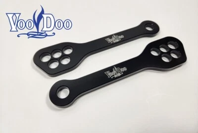 Eslabón reductor vudú de 5 orificios 7075-T6 aluminio 1999-2024 Suzuki Hayabusa VLL5BUSAJ9B Foto 1 de 4