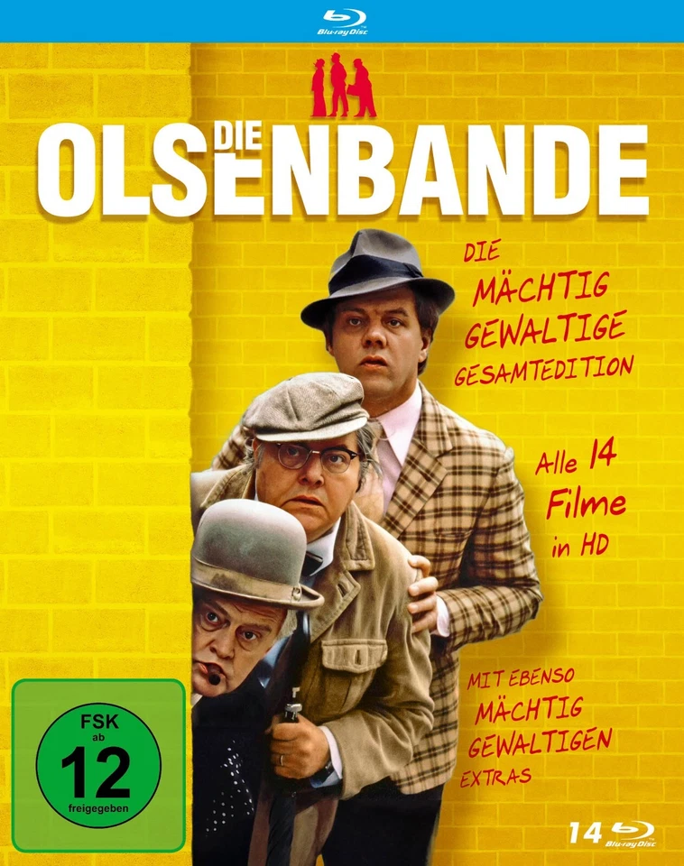 Die Olsenbande Gesamtedition + mächtig gewaltige Extras + Booklet [14 Blu-rays] - Bild 1 von 4