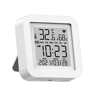 WiFi Smart Temperature Humidity Sensor Meter Hygrometer Thermometer Monitor N9H3 - Picture 1 of 12
